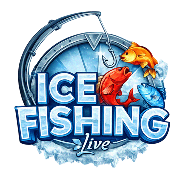 Ice Fishing téli horgászat témájú slot játék egyedi bónusz körökkel
